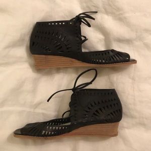 Jeffery Campbell Ibiza Rodillo open-toe wedge